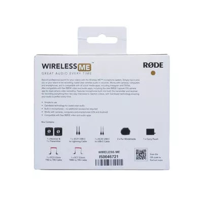 Wireless ME Compact Microphone System