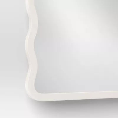 Wavy Over The Door Mirror