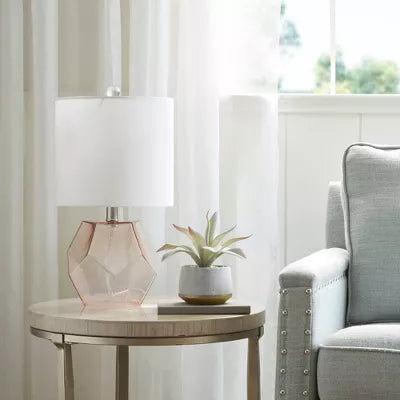 Bella Table Lamp (Includes LED Light Bulb) Pink