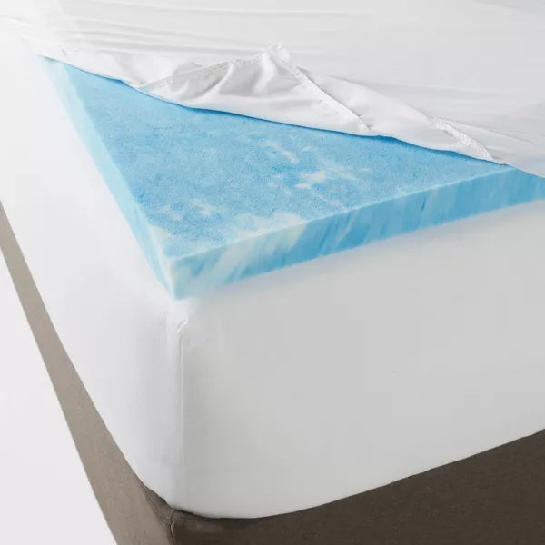 2" Cool Touch Memory Foam Mattress Topper
