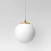 Globe Pendant White