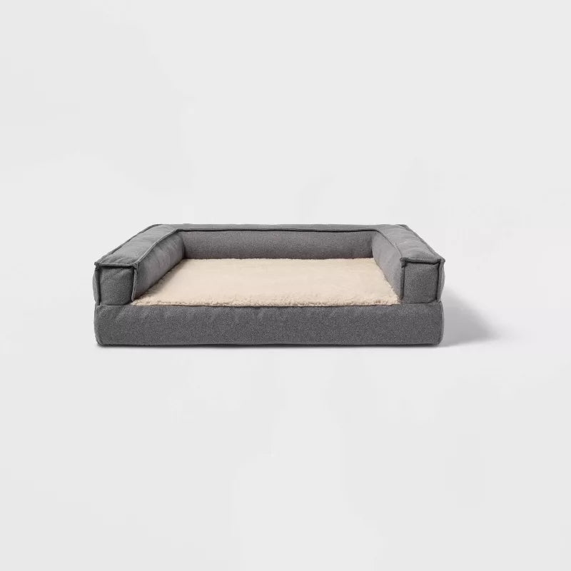 3-Sided Bolster Dog Bed