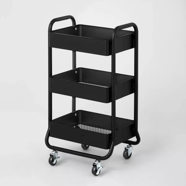 3 Tier Metal Utility Cart