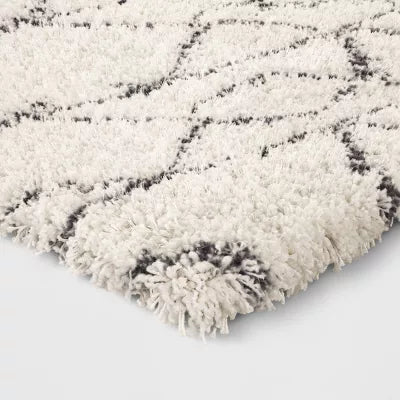 Geometric Design Woven Rug - 7'8"x9'10"