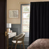 Blackout Henna Window Curtain Panel Black