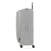 Checklite Softside Large Checked Suitcase - Gray
