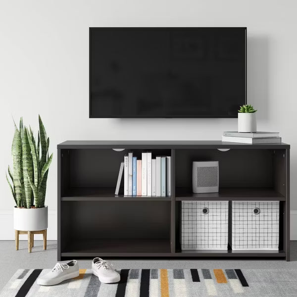 Storage TV Stand Black