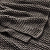 Chunky Knit Bed Blanket - Full/Queen