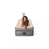 Twin Dual Layer Air Mattress with Built-in Pump