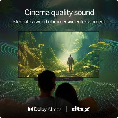 2.1 Soundbar Wireless Subwoofer with Dolby Atmos and DTS:X