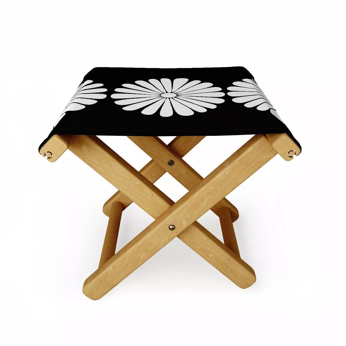 Colour Poems Retro Daisy II Folding Stool