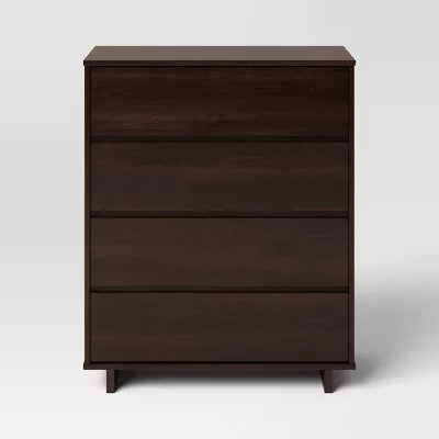Modern 4 Drawer Dresser