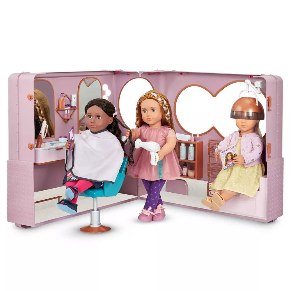 Hair Salon Playset for Dolls