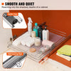 Pull Out Cabinet Organizer, Heavy Duty Slide Out Pantry Shelves, Chrome-Plated Steel Roll Out Drawers, Sliding Drawer Storage