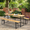 3 PCS Beer Table Bench Set