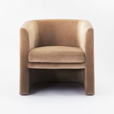 Vernon Upholstered Barrel Accent Chair