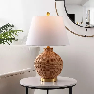 Nobuo Table Lamp - Natural/Brass