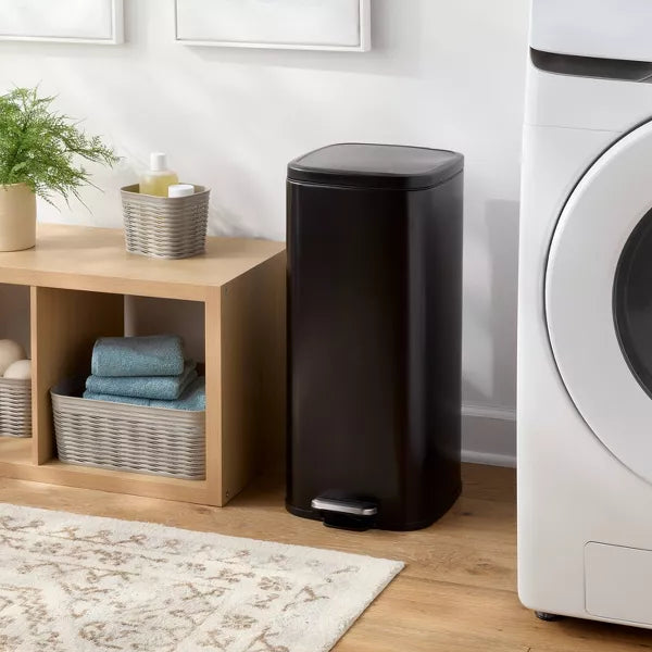 Soft Square Step Trash Can