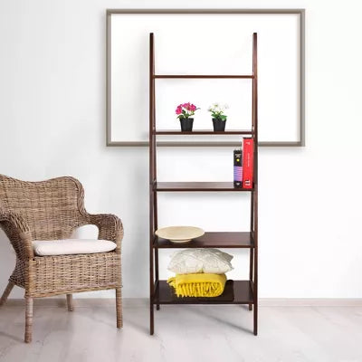 5 Shelf Ladder Bookcase