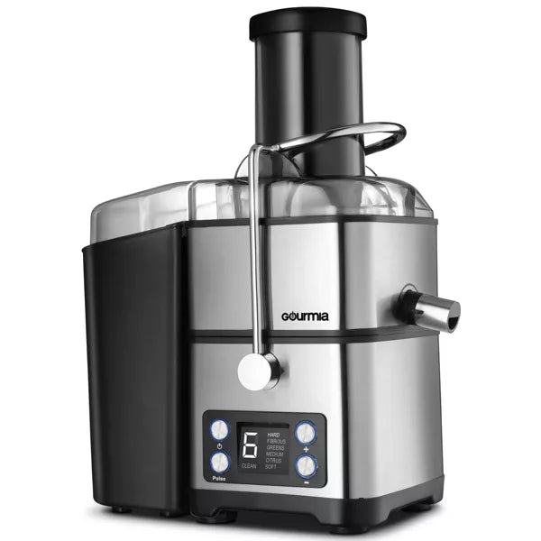 6 Speed Wide Mouth Juice Extraction with Self-Clean: Stainless Steel Juicer, Dishwasher-Safe Parts