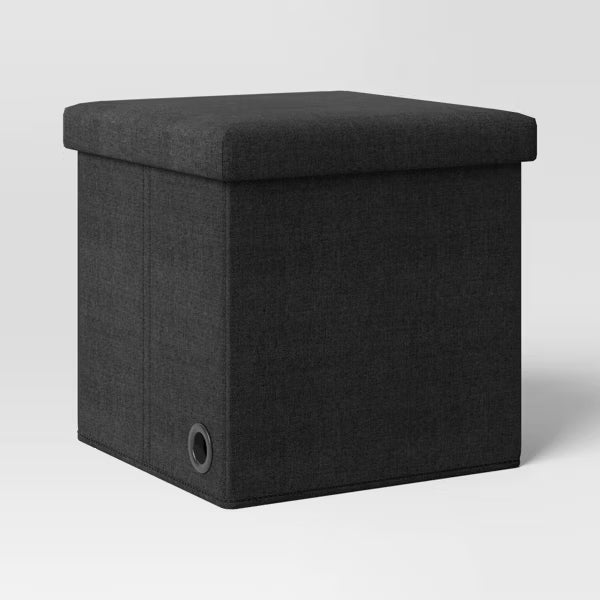 Collapsible Single Storage Ottoman