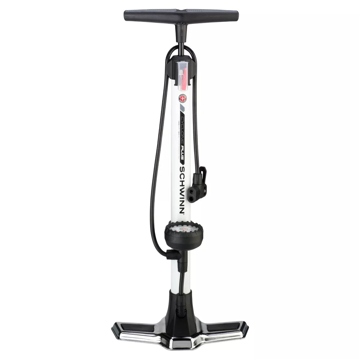 Cyclone Plus Bike Pump - White