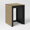 Nesting Accent Table Black/Natural 1-Piece
