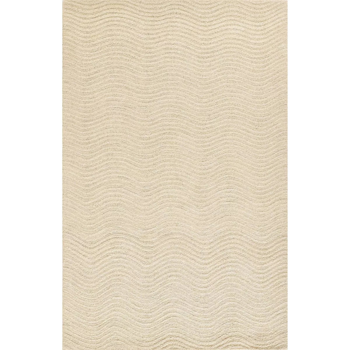 Archer Omorose Geometric Handtufted Rug Ivory 2'x3'