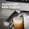 Barista Pro Espresso Maker Stainless Steel Finish:  Electric Coffee Machine, Dishwasher-Safe Parts