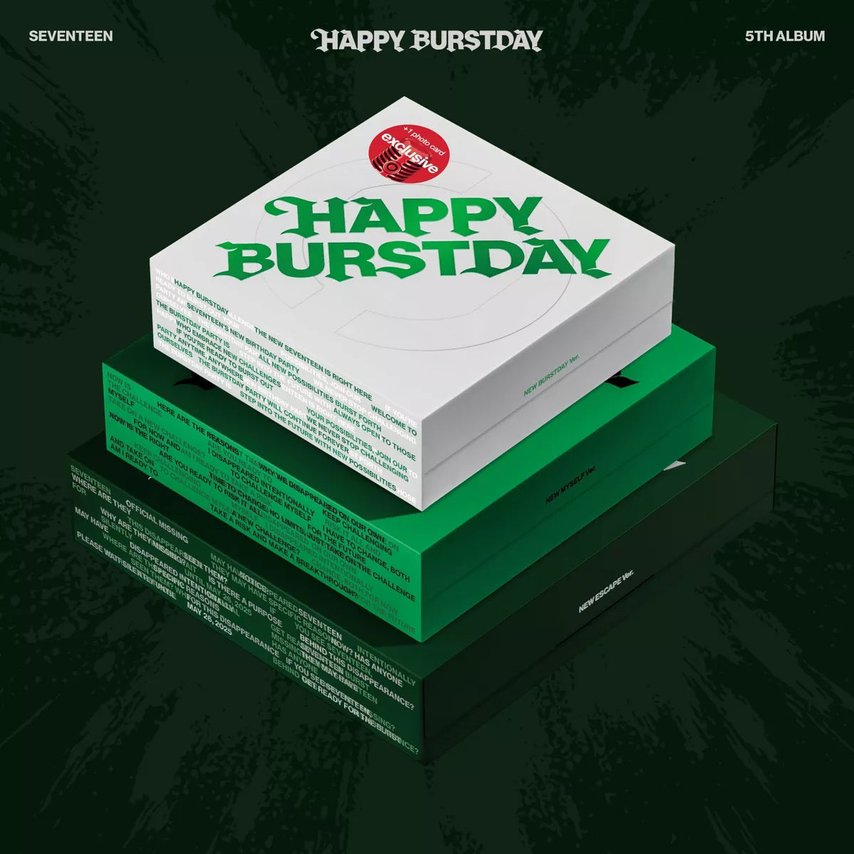 SEVENTEEN 5th Studio Album 'HAPPY BURSTDAY'