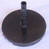 Granite Round Outdoor Patio Market Umbrella Base Black