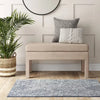 Washable Criss Cross Easy Care Rug - 2'6
