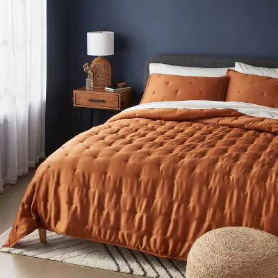 3pc Comforter and Sham Set - Full/Queen