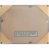 Non-Beveled Dove Gray Wash Square Wall Mirror