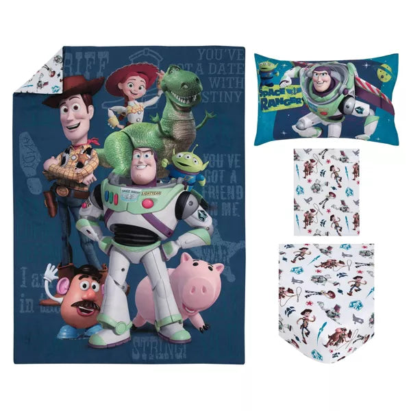 4pc Toy Story 'You've Got A Friend In Me' Toddler Bed Set