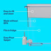 Extra Large UltraMax Filtered Water Dispenser with Filter - Gray: Water Filtration, Hand Wash, Flip-Top Lid