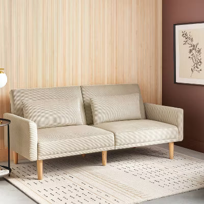 Mid Century Modern Futon Sofa