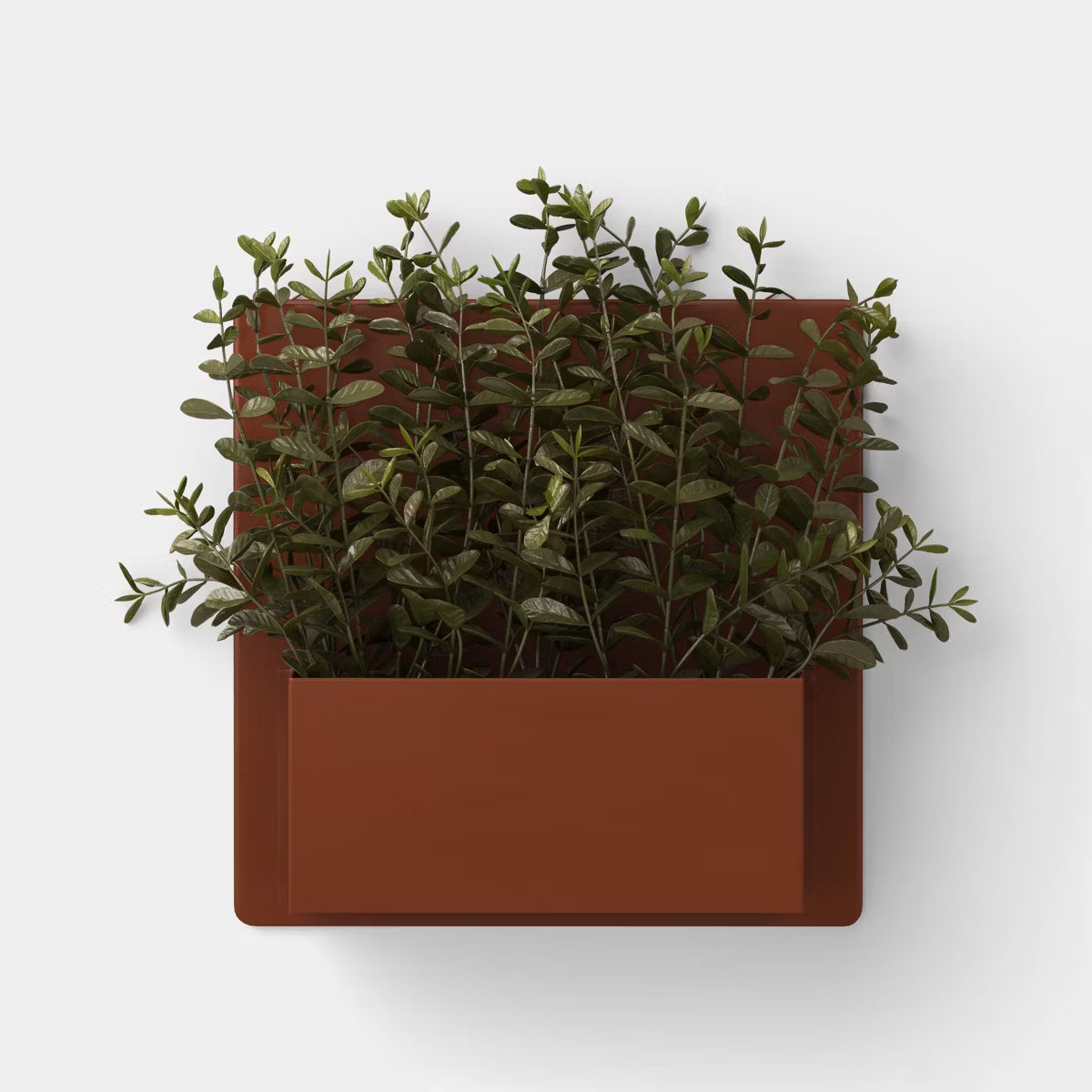 ferm living hanging planter 14" Hanging Artificial Privet in Wall Box SHOWROOM ITEM – Salvage & Co Indy