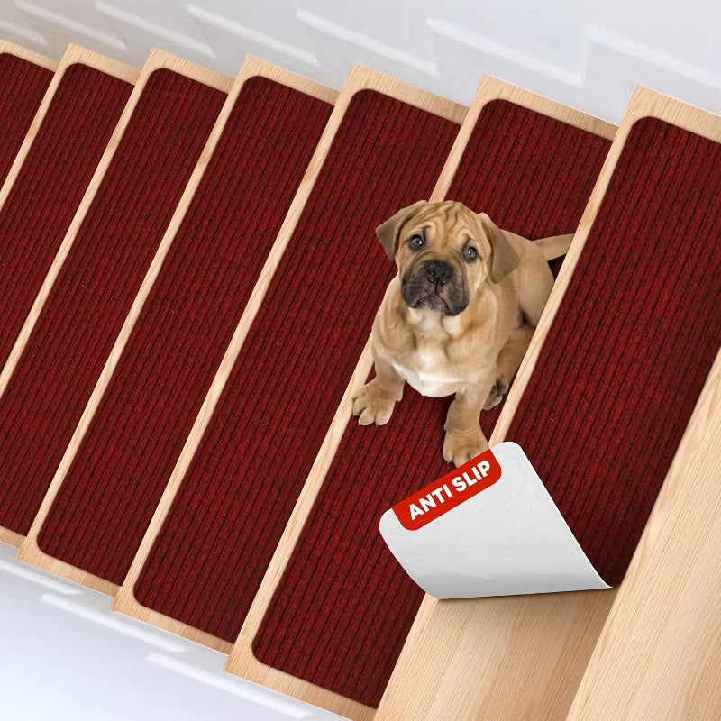 Non-Slip Carpet Stair Treads Non-Skid Safety Slip Resistant, 8" x 30"
