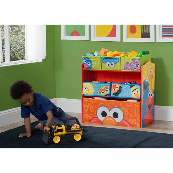 6 Bin Kids' Toy Organizer