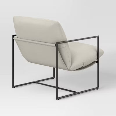 Metal Framed Sling Chair