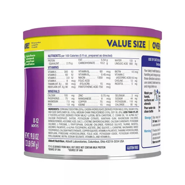 Alimentum Non GMO Hypoallergenic Powder Infant Formula
