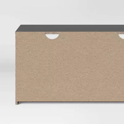Dorm Storage TV Stand Black