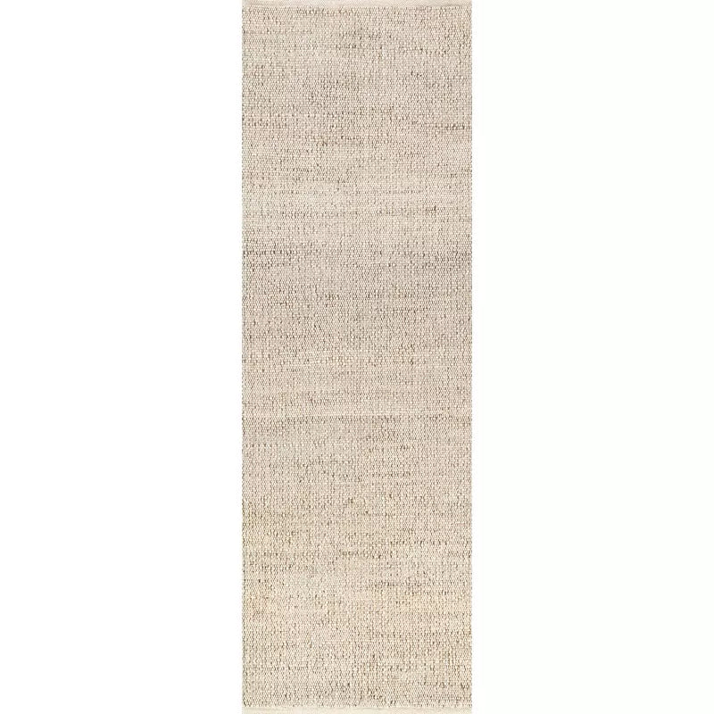 Elfriede Farmhouse Jute Blend Indoor Area Rug - 2' 6" x 6'