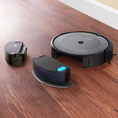Roomba Combo i5+ Self-Emptying Robot Vacuum & Mop: Smart Mapping, Pet Hair, Multi-Surface, App-Controlled