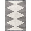 Morgan Contemporary Diamond Soft Shag Fringe Indoor Area Rug - 7'10