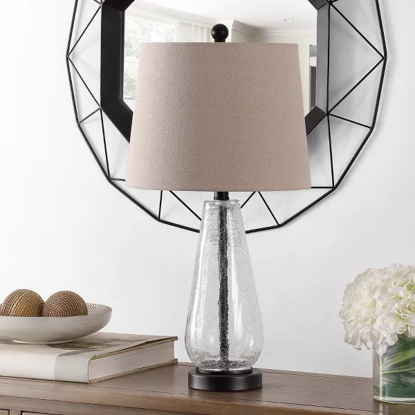 Naila Glass Table Lamp - Clear