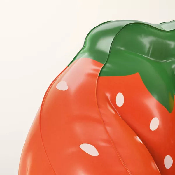Strawberry Inflatable Seat Red