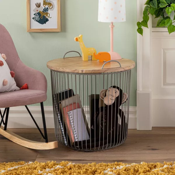 Wire Kids' Storage Floor Bin