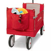 3 in 1 EZ Fold Wagon with Canopy - Red